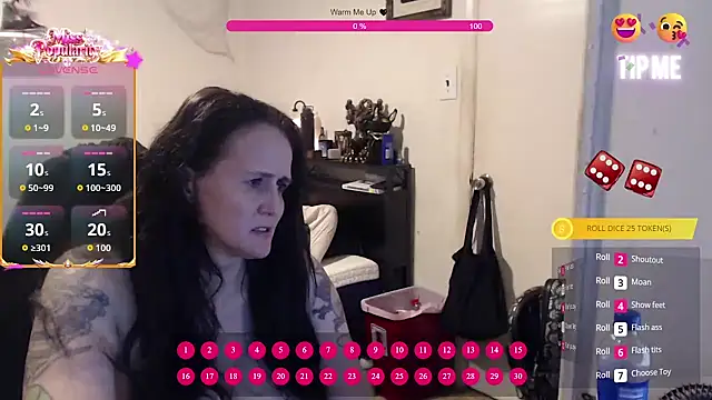 Chat XXX en directo de Demonicmiss