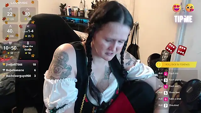Demonicmiss Шоу с уебкамера