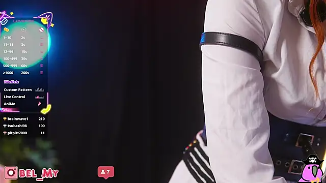 Bella-Franco webkamerás műsora