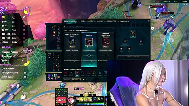 Bella-Franco Webcam show