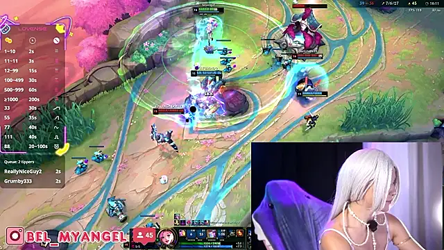 Bella-Franco Webcam Show