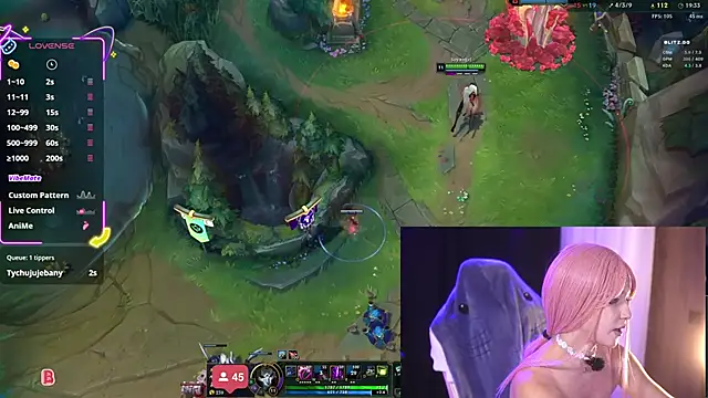 Show webcam de Bella-Franco