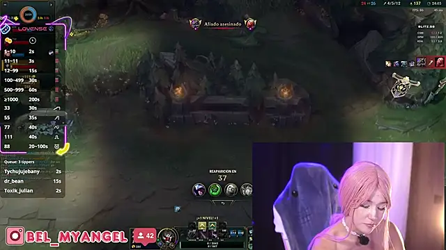 Bella-Franco: διαδικτυακό σόου στην κάμερα