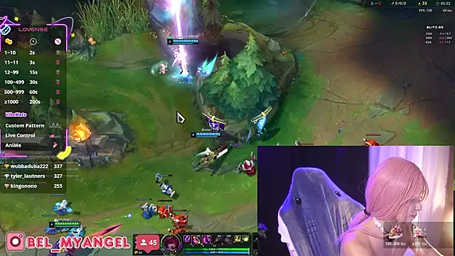 Bella-Franco: вебкам-шоу