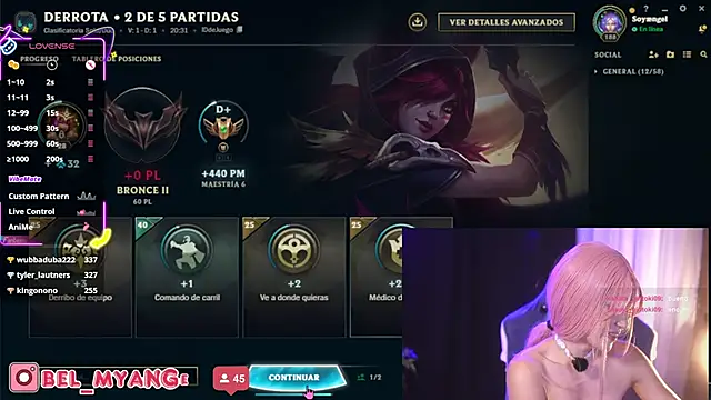 Bella-Franco: διαδικτυακό σόου στην κάμερα