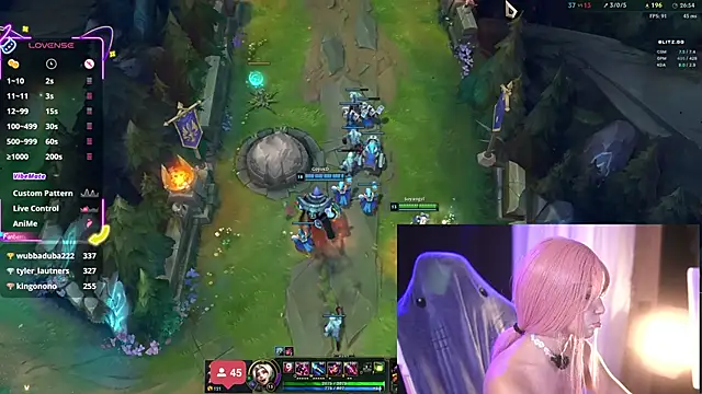 Show modela Bella-Franco na web-kameri