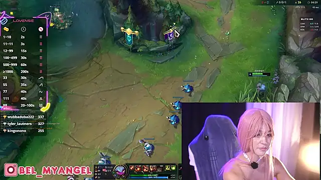 Bella-Franco ওয়েবক্যাম শো