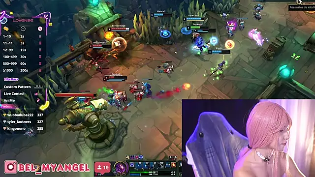 Bella-Francoのウェブカメラショー