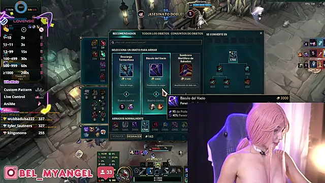 Bella-Franco Webcam Show