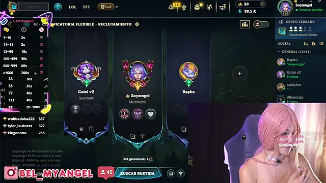 Bella-Francoのウェブカメラショー