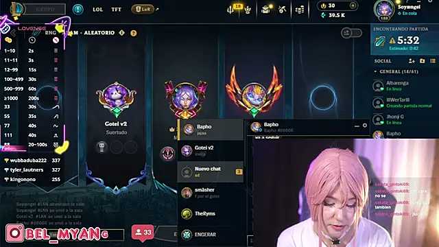 Show de webcam de Bella-Franco