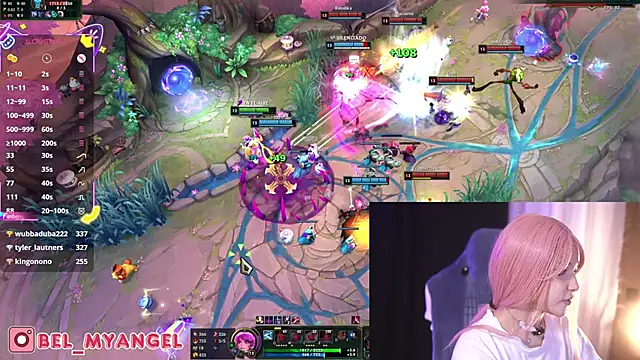 Bella-Franco Webcam show