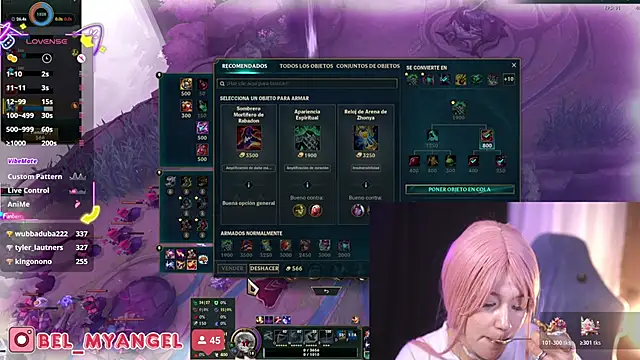 Show webcam de Bella-Franco