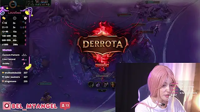 Bella-Francoのウェブカメラショー