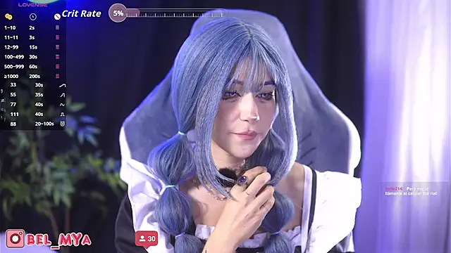 Show de webcam de Bella-Franco