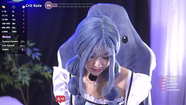 Show de Bella-Franco na webcam