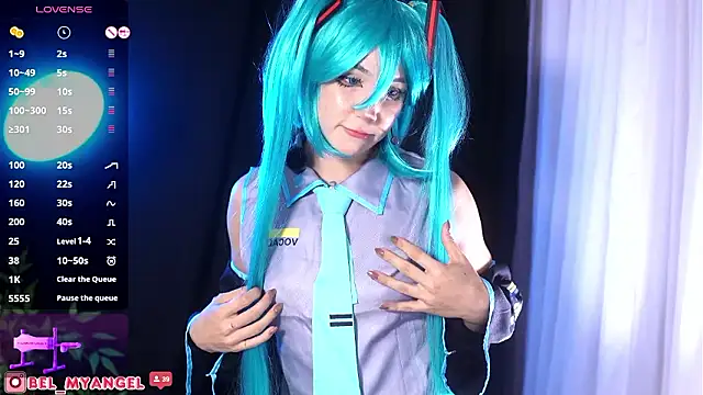 Bella-Franco Pertunjukan Webcam