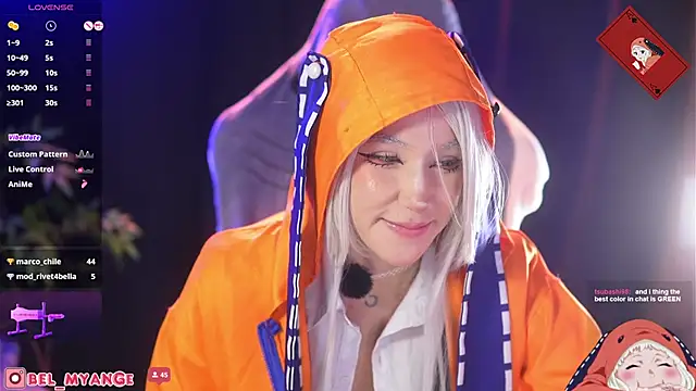 Bella-Franco: вебкам-шоу