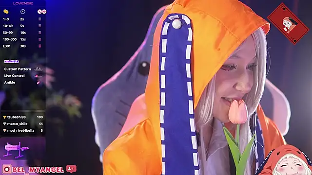 Bella-Franco webcam show