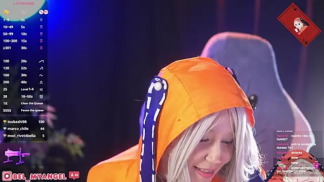 Bella-Franco webkamerás műsora