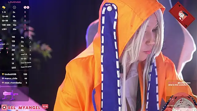 Bella-Franco ওয়েবক্যাম শো