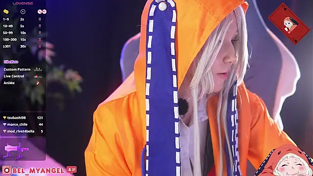 Show de Bella-Franco na webcam