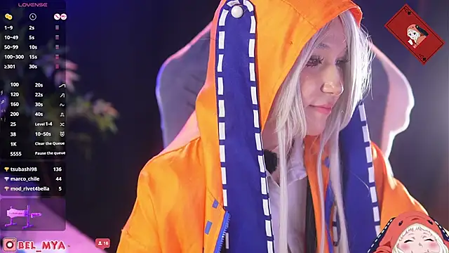 Bella-Franco Webcam Show