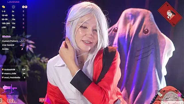 Bella-Franco Pertunjukan Webcam