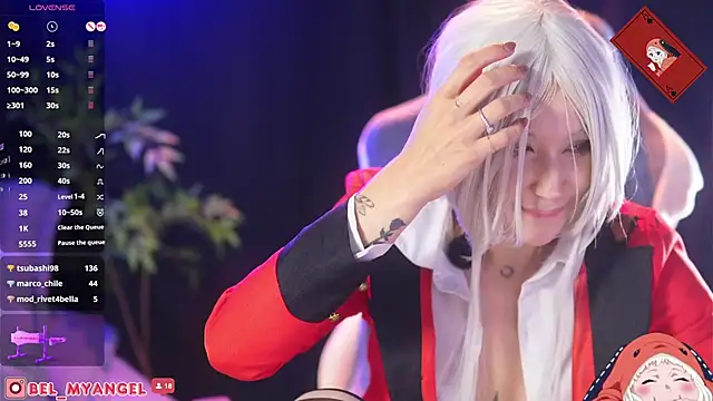 Bella-Franco Webcam show