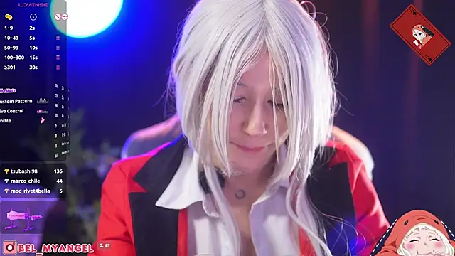 Bella-Franco Pertunjukan Webcam