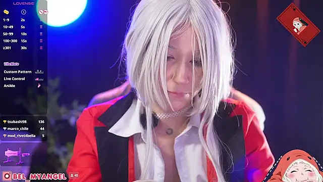 Bella-Franco: вебкам-шоу