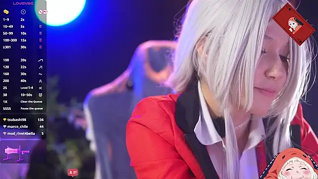 Bella-Franco: вебкам-шоу