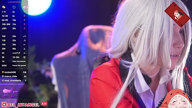 Bella-Francoのウェブカメラショー