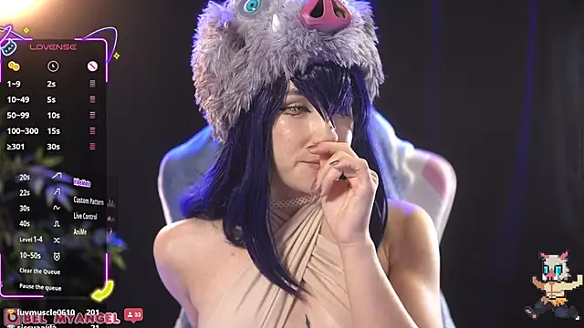 Bella-Franco webcam show