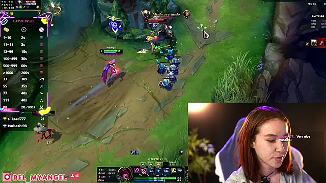 Bella-Francoのウェブカメラショー