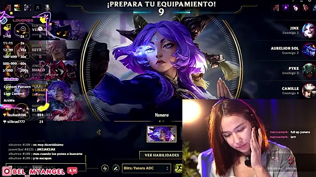 Bella-Franco 웹캠 쇼