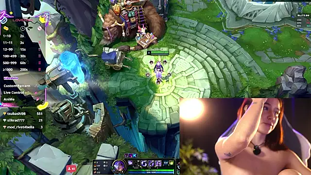 Bella-Franco Pertunjukan Webcam