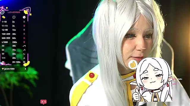 Bella-Franco webkamerás műsora