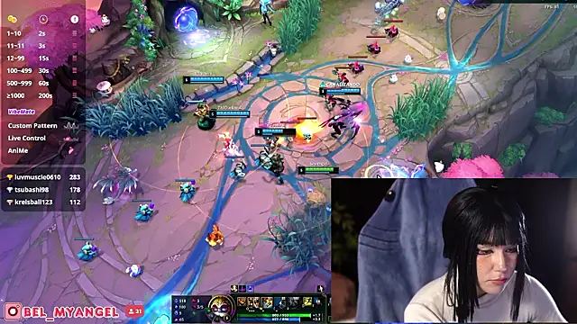 Bella-Franco Webcam show