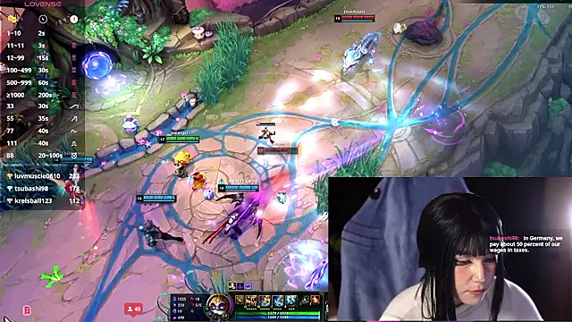 Bella-Franco Webcam show