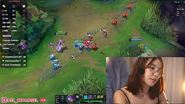 Bella-Franco Webcam-Show