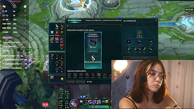 Bella-Franco: вебкам-шоу