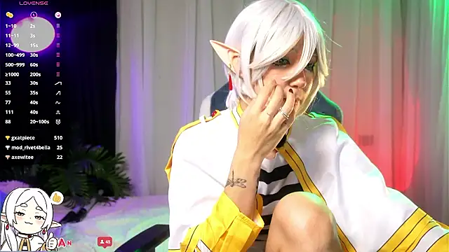 Show de webcam de Bella-Franco