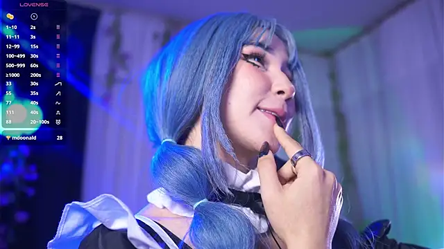 Bella-Franco Pertunjukan Webcam