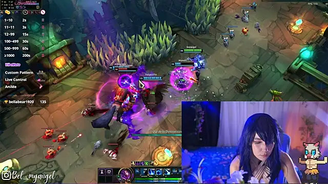 Chat XXX en directo de Bella-Franco