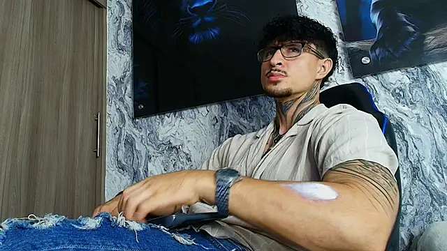 Jeins_carter Шоу с уебкамера
