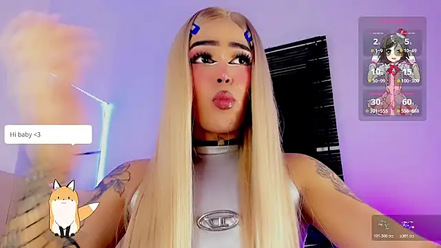 ladytslatinaのウェブカメラショー