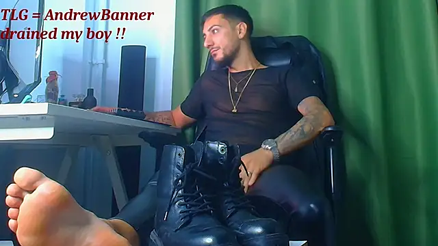 AndrewBanner Webcam show