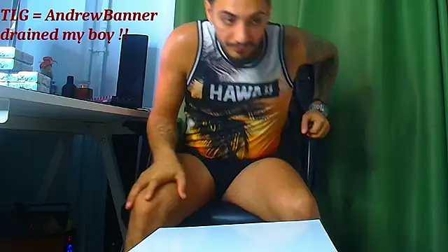 AndrewBanner Adlı Modelin Web Kamerası Şovu