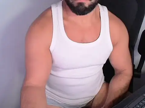 Show de abeardguyone na webcam